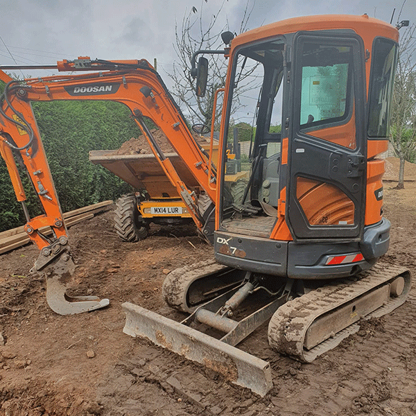 Digger Hire Gloucester